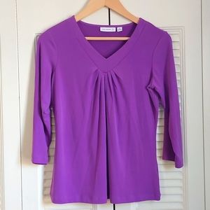 Susan Graver Half Sleeve Shirt